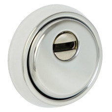 Броненакладка DISEC BD210 MONOLITO MILANO DIN ROUND Хром