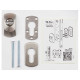 Броненакладка DISEC SG19 GUARD DIN WINDOW Нерж.сталь 