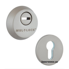 Броненакладка MUL-T-LOCK SL3 Нікель сатин 40-92 мм.