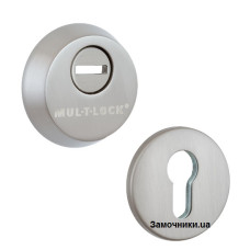 Броненакладка MUL-T-LOCK SL3 Нерж.сталь матовий 40-92 мм.