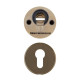 Броненакладка MUL-T-LOCK SL3 Латунь полированная 40-75 мм. 