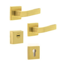 Ручки ROSTEX R4/H QUADRUM DIN SQUARE Титан