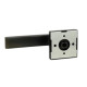 Ручки ROSTEX R4/H QUADRUM DIN SQUARE черный мат 