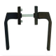 Ручки ROSTEX R4/H QUADRUM DIN SQUARE черный мат 
