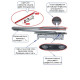 Доводчик врізний RYOBI CO-156 R ALUMINIUM SLD HO