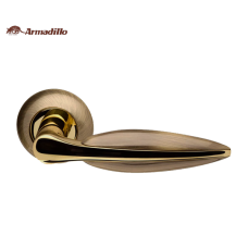 Ручки раздельные Armadillo Lacerta LD58-1AB/GP-7 бронза/золото