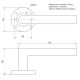 Ручки нержавейка KEDR INNOX PP205 