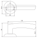 Дверна ручка Code Deco H-14093-A-NIS (UA)