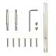 Дверна ручка Code Deco H-22050-A-CRM/CR (UA)