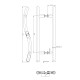 Ручки-скобы Apecs HC-0915-25/300-INOX 
