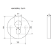 РУЧКИ РАЗДЕЛЬНЫЕ APECS H-0203-BL (DP-C-02) 