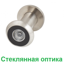 Вічко дверне Armadillo DVG1 16/35x60 SN матовий нікель