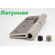 Петля Siba 120 мм. Посилений матовий хром
