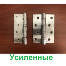 Петлі посилені Garazd 100мм. універсальні сатен