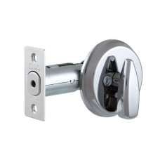 Защелка врезная TESA 1-WAY DEAD_BOLT 514U0 (BS60*70мм) полированный хром