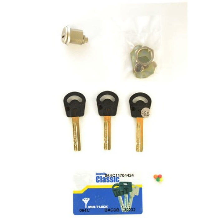 Меблевий замок MUL-T-LOCK CAM29 (1-1/8x1,133") 5PIN R NST CLASSIC 064 3ARC