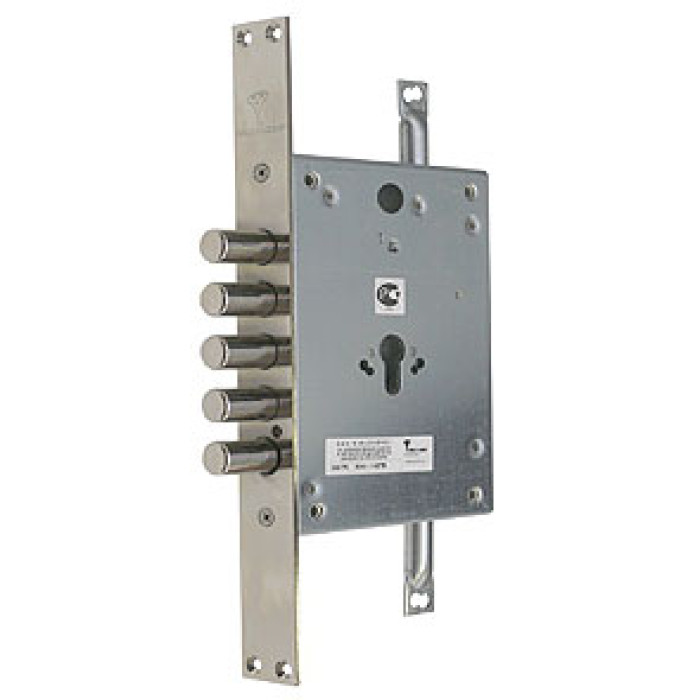 Замок врізний MUL-T-LOCK CЕМА (3х-спрямованого замикання)