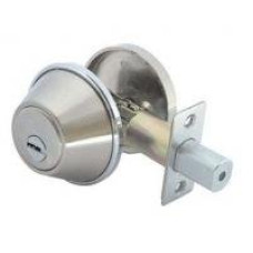 Замок врізний MUL-T-LOCK Dead Bolt DBM (Матовий хром)