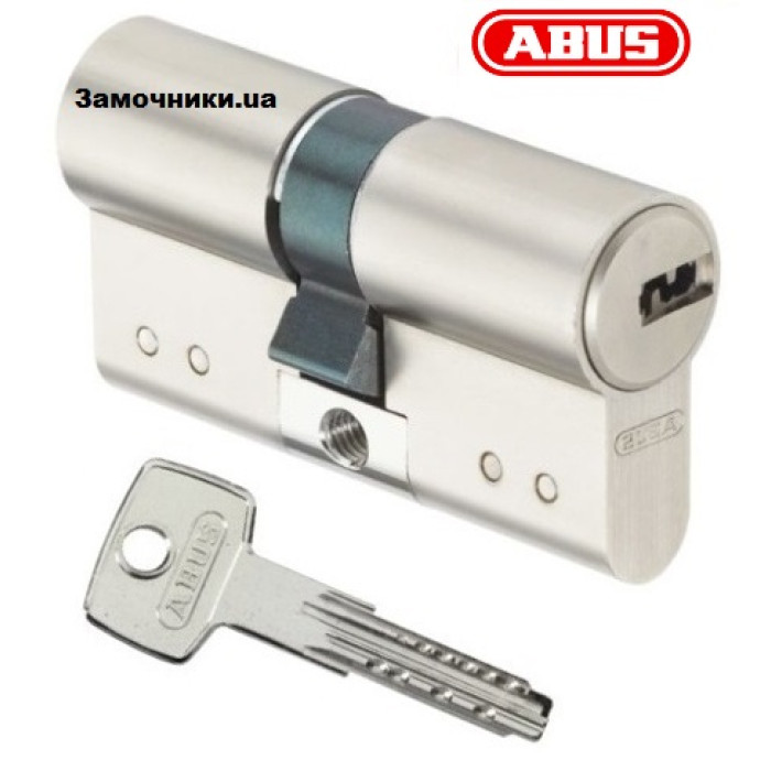 Цилиндр Abus D15 70мм. (35х35) ключ-ключ никель 