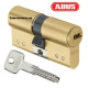 Циліндр Abus D15 70мм. (30х40) ключ-ключ латунь
