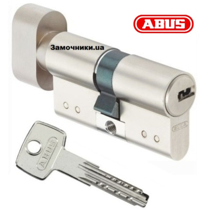 Цилиндр Abus KD15 65мм. (30х35Т) ключ-поворотник никель 