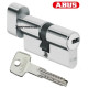 Циліндр Abus KD6 95мм. (50х45Т) ключ-поворотник нікель
