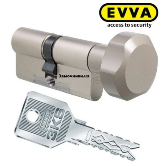 Циліндр Evva 3KS 102мм. (46х56) ключ-тумблер