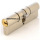 Циліндр Mul-T-Lock 7х7 71мм.(33х38) ключ-ключ (матовий хром)