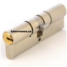 Цилиндр Mul-T-Lock 7х7  76мм.(38х38) ключ-ключ (матовый хром)