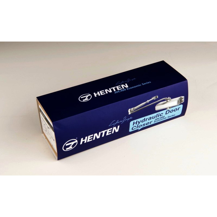 Доводчик Дверний ТМ Henten №3 до 85 кг Сірий
