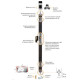Замок накладной MUL-T-LOCK DIN EMA BROWN UNIV BS1100мм length 2500mm w/o 