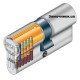Цилиндр Abus KD6 90мм. (45х45Т) ключ-поворотник никель 