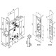 Замок врезной Abloy 2014 (квадрат-6мм.) 