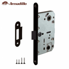 Дверная защелка Armadillo LH 96-50 P BL черная