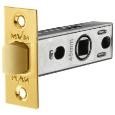 Защелка для межкомнатных дверей MVM P-100 PB латунь