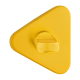 Поворотник под WC MVM T14 YELLOW 
