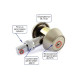 Замок MUL-T-LOCK 1-WAY DEAD BOLT HERCULAR SHINY BRASS UNIV BS60/70мм MT5+ 