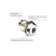 Замок для обладнання ABLOY CL106 22мм 28,5мм 11 DISCS CR PROTEC2 2KEY