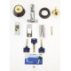 Замок MUL-T-LOCK DEAD BOLT HERCULAR BROWN UNIV BS60/70мм INTERACTIVE+
