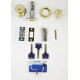 Замок MUL-T-LOCK DEAD BOLT HERCULAR SHINY BRASS UNIV BS60/70мм INTERACTIVE+