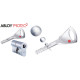 Цилиндр Abloy Protec 102мм. (51х51) ключ-ключ Латунь 
