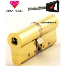 Цилиндр Abloy Novel 80 мм.(37,5х42,5) латунь