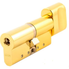 Цилиндр Abloy Novel 99 мм.(47,5х51,5) латунь с тумблером