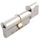 Цилиндр Abloy Novel 94 мм.(52,5х41,5) хром  с тумблером 
