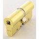 Цилиндр Abloy Protec 2 82мм.(36х46) к/к латунь СY 322 
