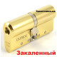 Цилиндр Abloy Protec 2 Hard 67мм.(31х36) к/к латунь СY 332 