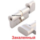 Цилиндр Abloy Protec 2 Hard 82мм.(31х51) к/т никель СY 333 