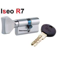 Циліндр Iseo R7 85мм.(40х45) хром із поворотником