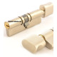 Цилиндр Mul-T-Lock 7х7 75мм.(35х40) ключ-тумблер (матовый хром) 