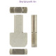 Цилиндр Mul-T-Lock ClassicPro 100 мм.(50х50) с поворотником бронза 